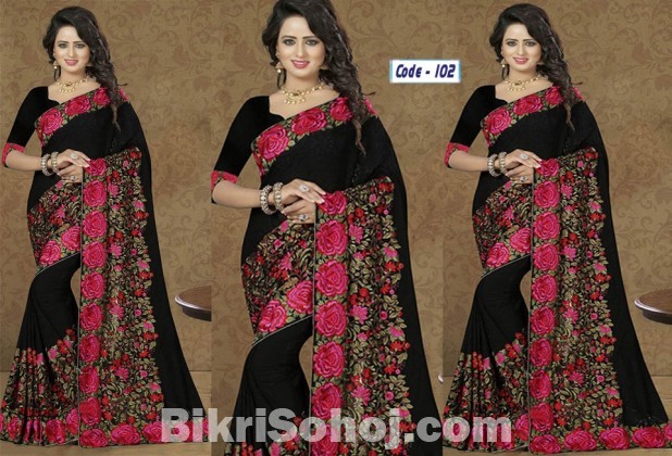 Soft Weightless Georgette Saree